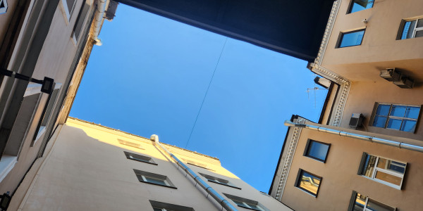 Trabajos Verticales en Fachadas de Edificios / Viviendas Monóvar · Pintado de Fachadas y Patios Interiores de Luces